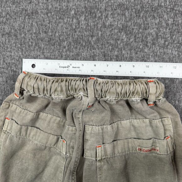 Dr. Collectors‎ Teddy Forever Pants Men’s XS Beige Button Fly Drawstring Fatigue - Picture 9 of 10